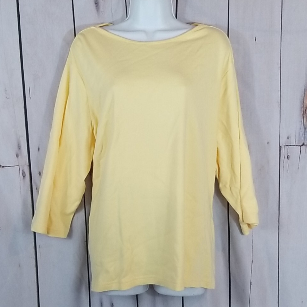 Yellow Penmans Plus top